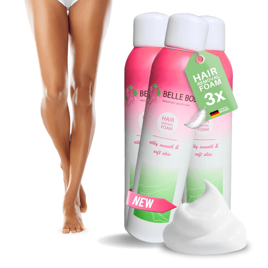 3x Belle Body mousse dépilatoire