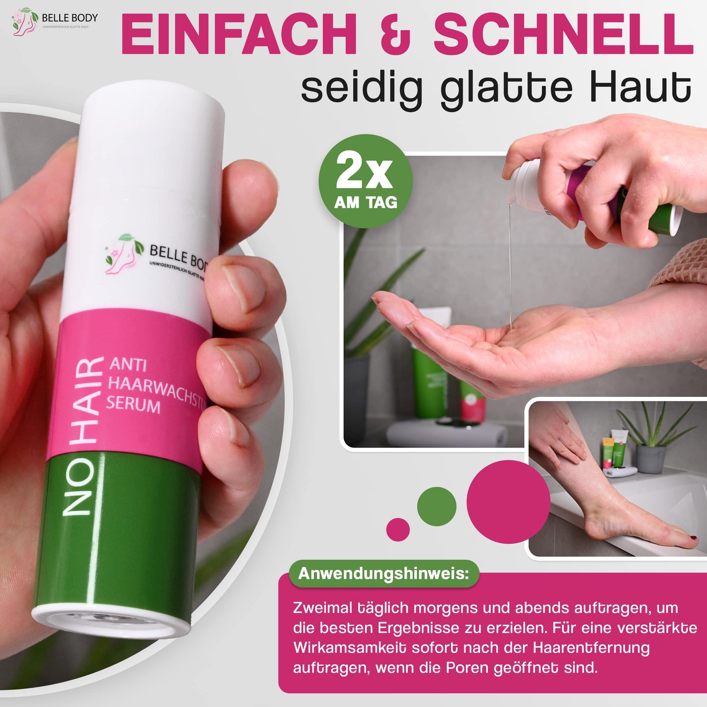 Anti Haarwachstum Serum